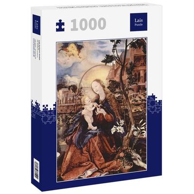 Lais Puzzle Mathis Gothart Grünewald - Aschaffenburger Altar, Mitteltafel: Maria mit Kind (Stuppacher-Madonna) 1000 Teile