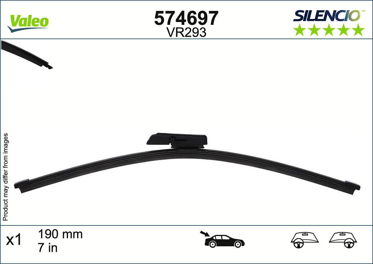 Valeo Wischblatt 574697 Hinten Für Mini