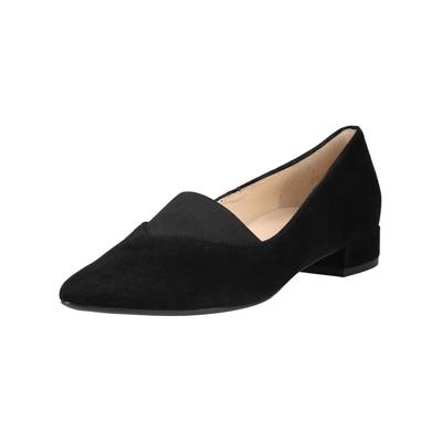 Pumps HÖGL "Högl Pumps Veloursleder", Damen, Gr. 41, schwarz, Veloursleder, Schuhe Pumps