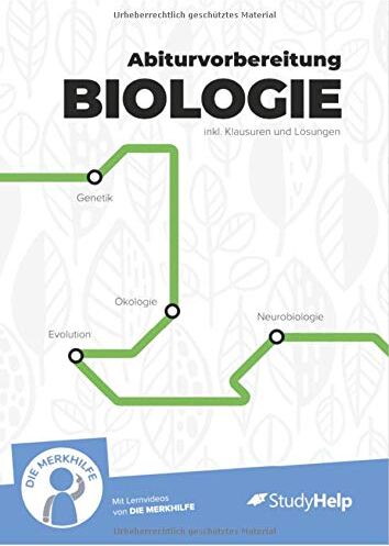 Jana Blümel - Lernheft Abiturvorbereitung Biologie: StudyHelp und DIE MERKHILFE - Preis vom 12.10.2026 11:37:12 h