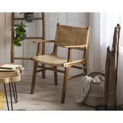 SIT »Ivan« Rattan Armlehnstuhl natur