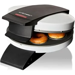 Cloer Donut Maker 6121, Fun Kitchen, Weiss, Schwarz