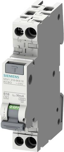 Siemens 5SV13164KK16 FI-Schutzschalter/Leitungsschutzschalter 16000 mA 0.03 A 230 V