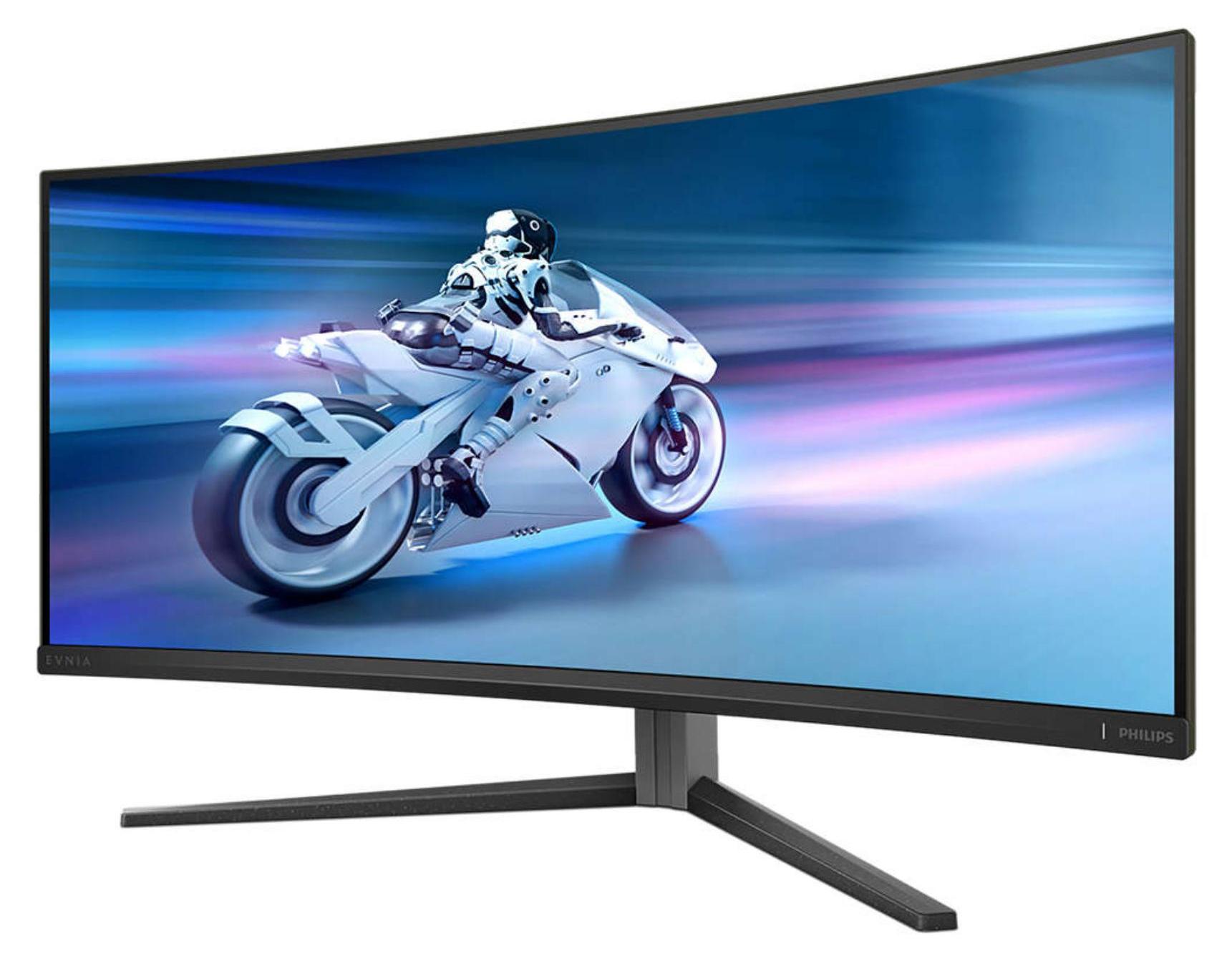 Philips Evnia 6000 34M2C6500/00, 86,4 cm (34"), 3440 x 1440 Pixel, Wide Quad HD, QD-OLED, 0,03 ms, Grau