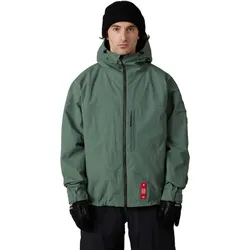 686 DOJO SHELL Jacke 2027 faded green crinkle - L