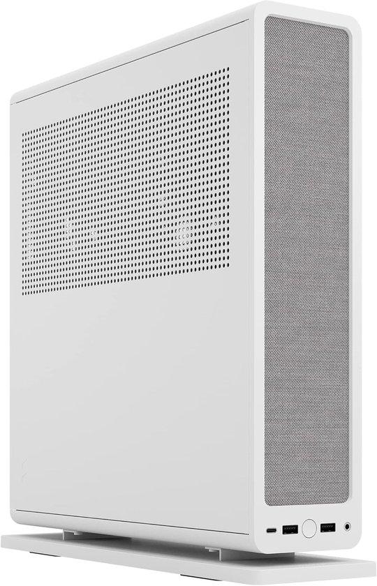 PC Gaming Gehäuse mit PCIe 4.0 Riser und 2x 140mm PWM Ventilatoren - m-ITX Design