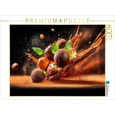 CALVENDO Puzzle Pralinen und Schokolade | 1000 Teile Lege-Größe 64x48cm Foto-Puzzle für glückliche Stunden, Game von , Calvendo Puzzle
