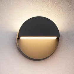 Philips Wandleuchte Valor in Anthrazit Ultraeffizient - warmweißes Licht IP44