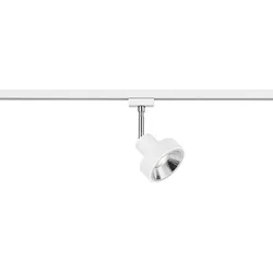 Schienensystem-Strahler Leon Duoline Weiß max. 40 Watt