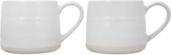 Mikasa Farmhouse Love Set of 2 380ml Mugs