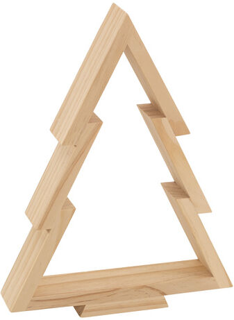 Tannenbaum aus Holz, 25 x 5 x 32,8 cm