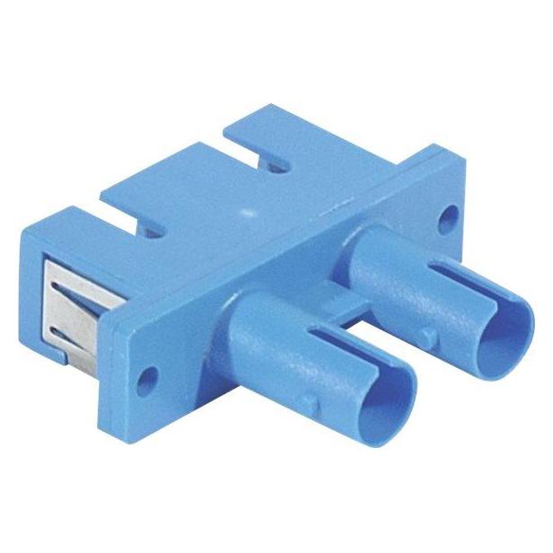Exertis Connect LWL Adapter Stecker ST Buchse/ SC Buchse, Multimode Duplex (395201)