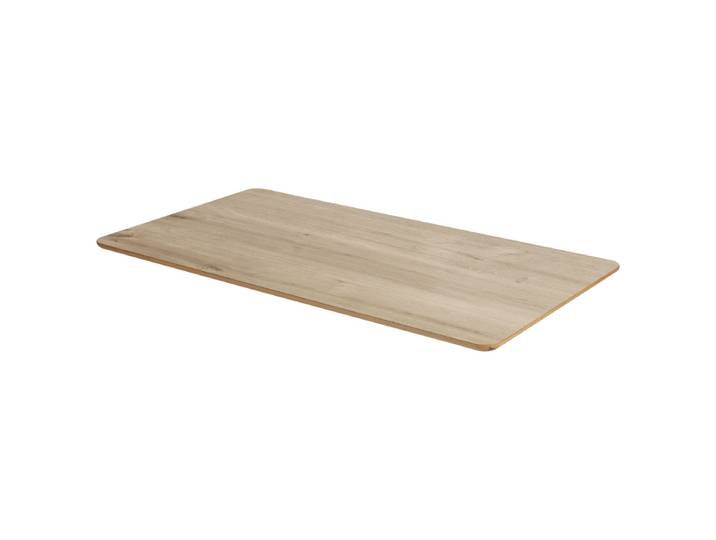 VEGA Indoor-Tischplatte Duneo reckteckig 140x75x2.5 cm (LxBxH); eiche/natur; rechteckig
