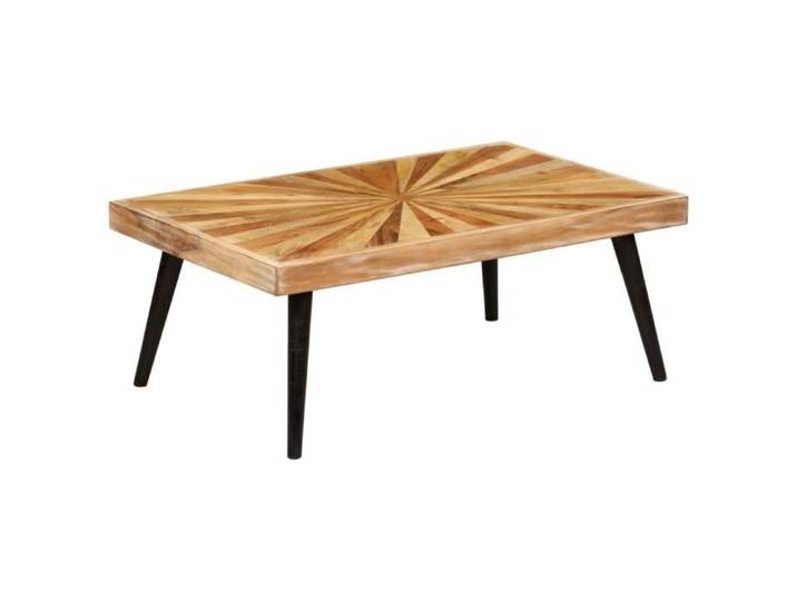 Promo Table de Salon LMT - Table basse Bois de manguier massif 90x55x36 cm 12 85Kg