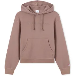 CHAMPION Damen-Hoodie mit angerauter Innenseite Helles Terrakotta - L