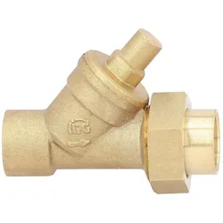 Schrägsitz-Rückschlagventil mit Lötanschluß 18mm