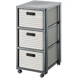 Rotho, Rollcontainer, Country (32.50 x 37.50 x 71.20 cm)