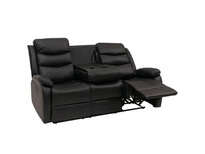 Canape cinema 3 places inclinable en similicuir noir fauteuil home cinema avec repose pieds porte gobelets et fonction relax 04_00