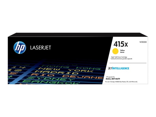 HP 415X - Hohe Ergiebigkeit - Gelb - original - LaserJet - Tonerpatrone (W2032X) (W2032X)