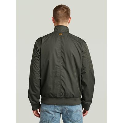 Outdoorjacke G-STAR "Track Jacke", Herren, Gr. S, asfalt, Obermaterial: 64% Baumwolle, 36% Polyimid, Jacken Outdoorjacke