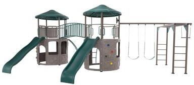 Lifetime Double Adventure Tower with Monkey Bars