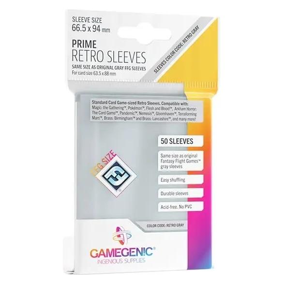 Gamegenic GGS10115ML - PRIME Retro Hüllen (50 Hüllen) (GGS10115)