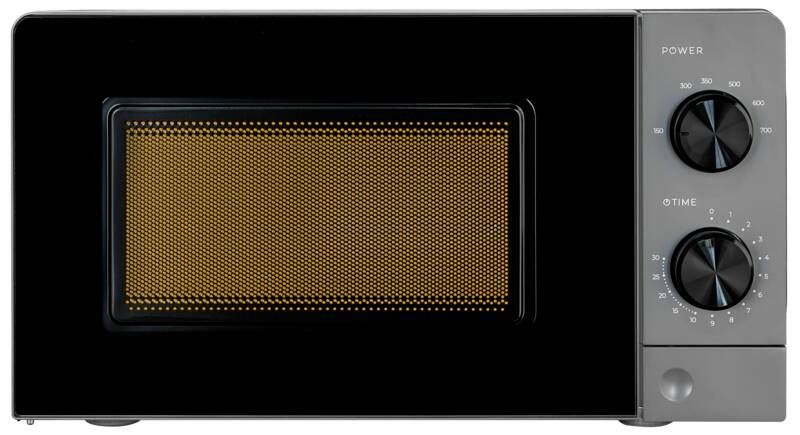 Exquisit MW 950-040e Freistehende Mikrowelle 1200 W Größe: klein 6 Stufen (Schwarz, Edelstahl) 812720007