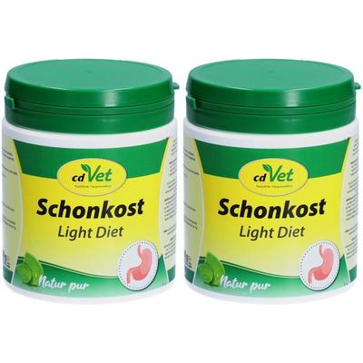 Schonkost Ergänzungsfuttermittel f.Hunde 2x 2x350 g Pulver