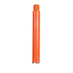 Trockenbohrkrone Ø 52mm Länge 400mm - Diamantbohrkrone/Kernbohrer für Mauerwerk/Ziegel/Leichtbeton, 1 1/4' UNC, lasergeschweißt