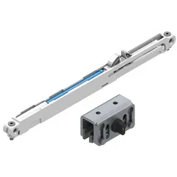 Objekttür-Einzugsdämpfung, einseitig, GT-L 50,Flügelgew.max. 50kg