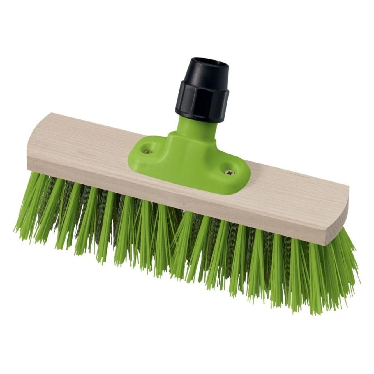 Nölle Besen Prestige Elaston/Stahldraht Länge 290 mm m.Ku.-Stielhalter Flachholz (1 Stk.) (243083)