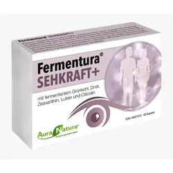 AURANATURA Fermentura Sehkraft+ Kapseln 60 St