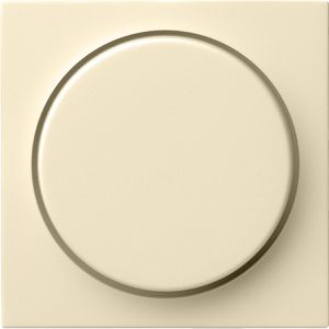 Gira Dimmer-Abdeckung System 55, 0650 01, cremeweiß glänzend