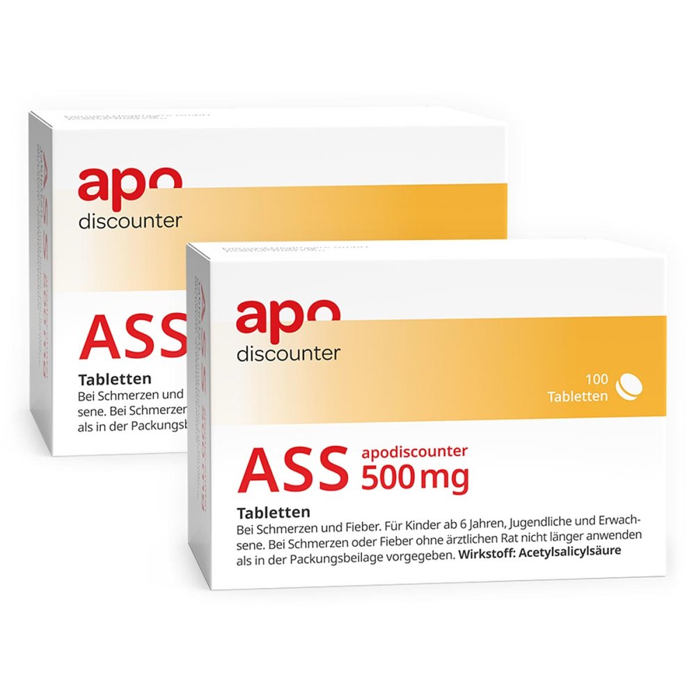 Fairmed Healthcare GmbH ASS 500 mg von apodiscounter 08104209