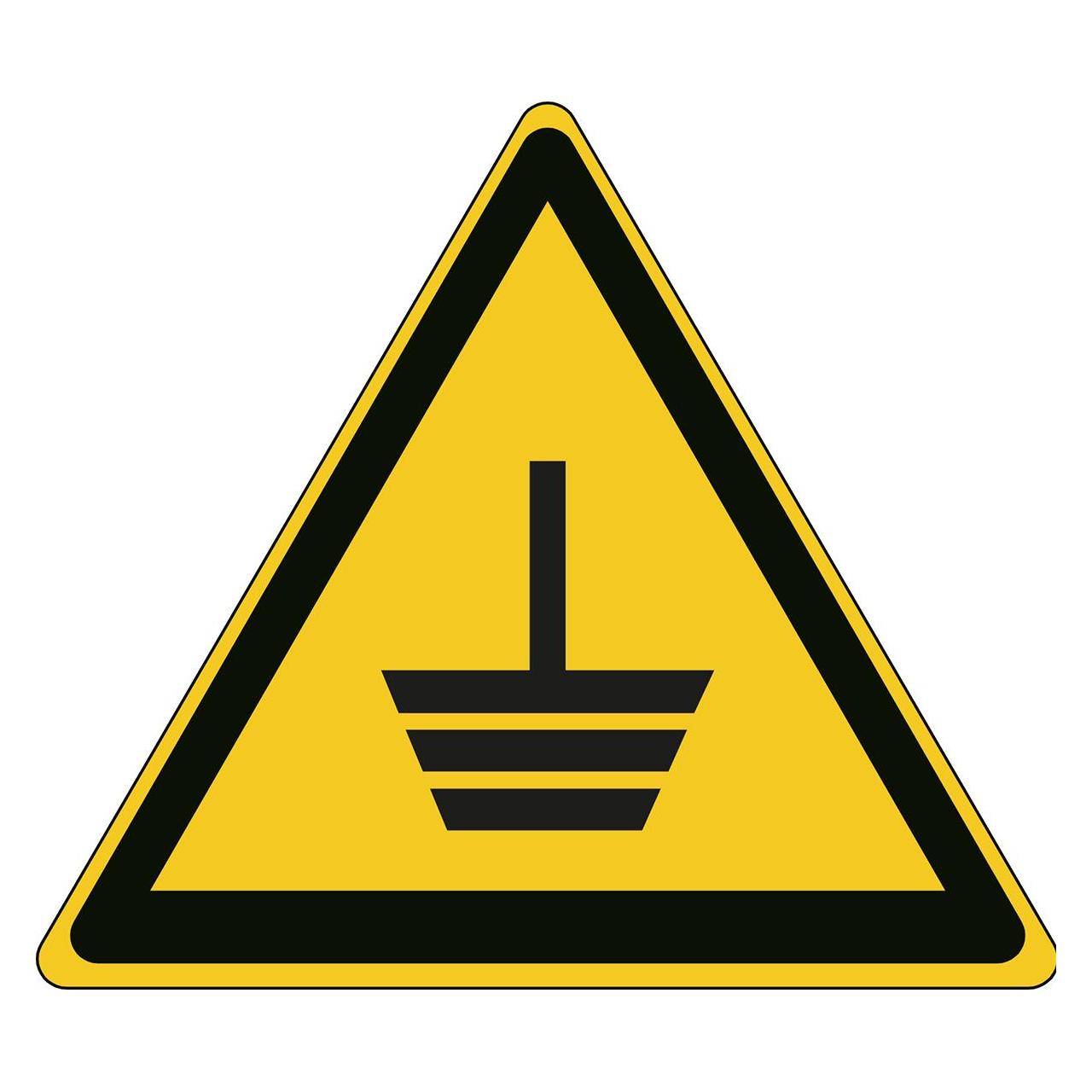 Brady PIC 329-TRI 200-B7527, Warnschilder für Elektrische Einrichtungen - Erdung (252258)