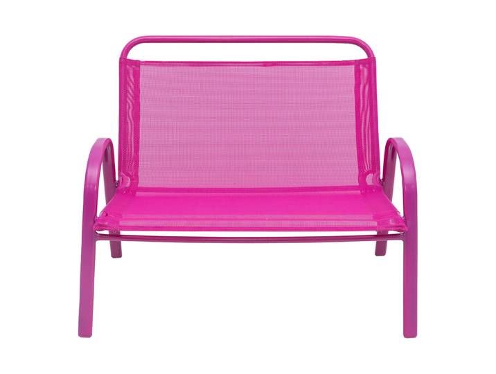 Home and More Kindersitzbank Kid s Wordl Pink II Pink 70 x 46 x 58 cm'