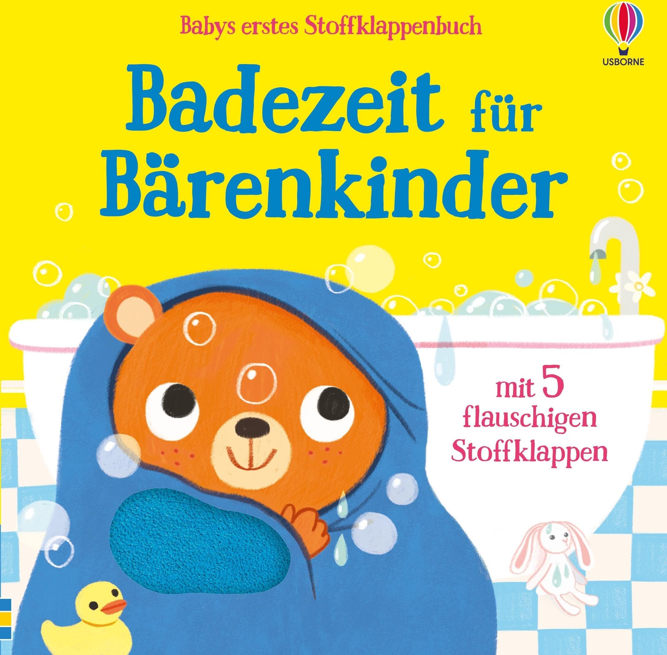 Babys erstes Stoffklappenbuch: Badezeit für Bärenkinder: mit 5 flauschigen Stoffklappen – für Kinder ab 6 Monaten (Babys erste Stoffklappenbücher) - Preis vom 30.09.2026 22:30:23 h