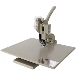 Ösenmaschine M80T für Ösen 24 und 25, Eisen, PVC, grau