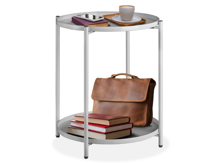 Beistelltisch Oxford 45,5x45,5x53cm - grau