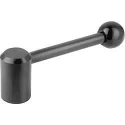 SPANNHEBEL GR.4 M20, A=128,5, FORM:0° STAHL, KOMP:KUNSTSTOFF