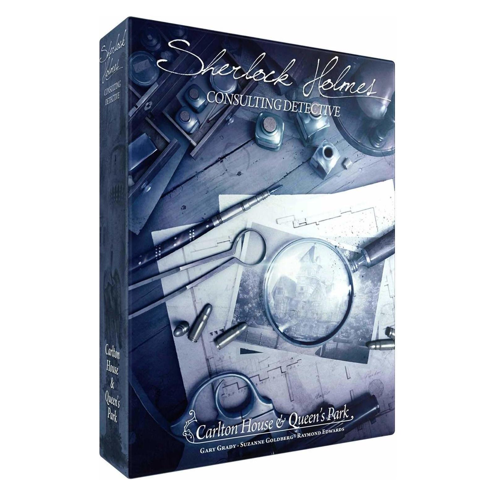 Asmodée Sherlock Holmes: Consulting Detective - Carlton House & Queen's Park (Italienisch, 1 - 8 Spieler) (8552A)