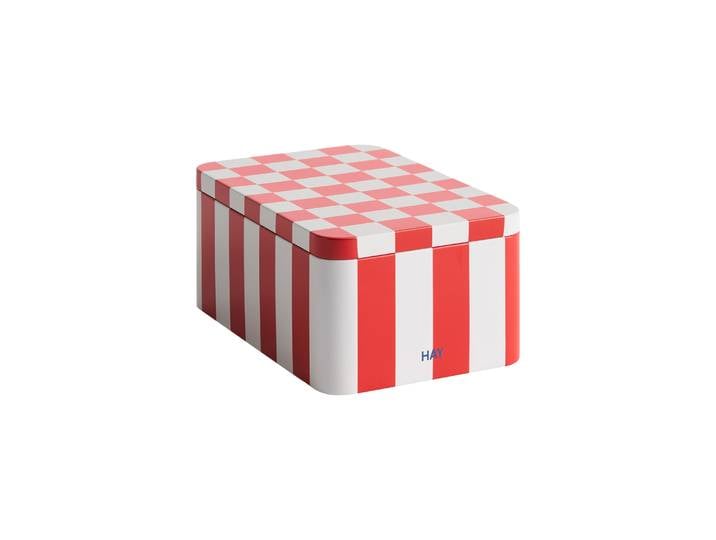 Hay - Boîte hermétique Tin - Rouge - Fer blanc