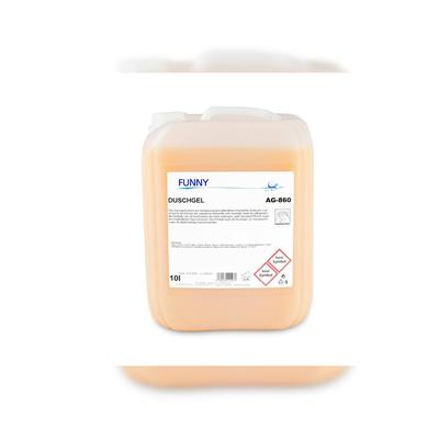 Plock GmbH Duschgel Funny - 2 x 10 L - kosmetische Waschlotion - für Haut und Haare