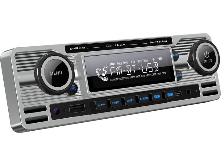 Caliber RMD120 - Autoradio - Bluetooth-audio - FM - Chroom