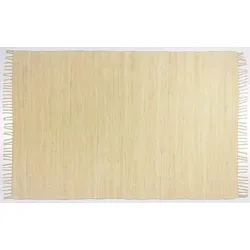 TEPGO Fleckerlteppich Dream Cotton Natur 60 cm x 120 cm