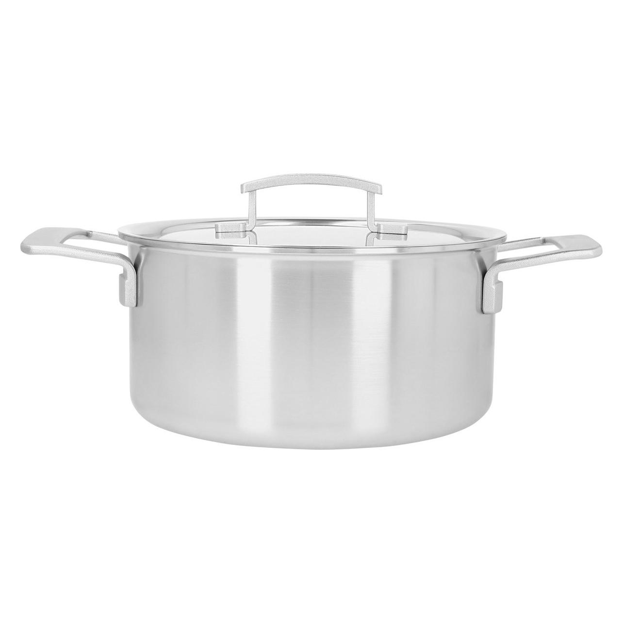 Demeyere Industry 5 Kochtopf mit Deckel D22cm (Kochtopf, Edelstahl) (67322)