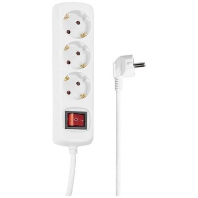 Hama Distribution Panel 3-Way 45° with Switch