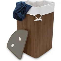 Relaxdays, Wäschekorb, Eckwäschekorb (60 l)