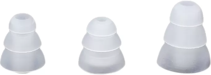 INF Embouts en silicone pour écouteurs 4-4,5 mm 3 tailles
