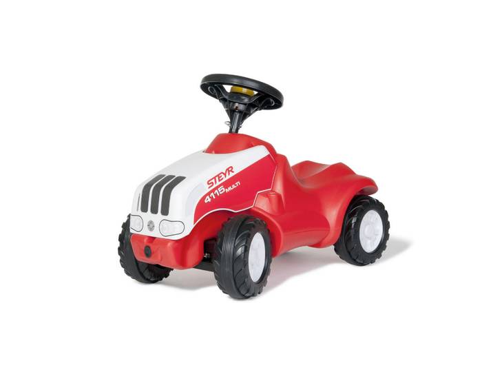 Kinderauto Minitrac Steyr, Rot, Kunststoff, 30x41x61 cm, Spielzeug, Kinderfahrzeuge
